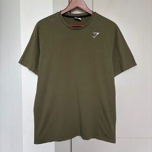 GYMSHARK CREST SHORT SLEEVE T-SHIRT GREEN MEN’S LARGE